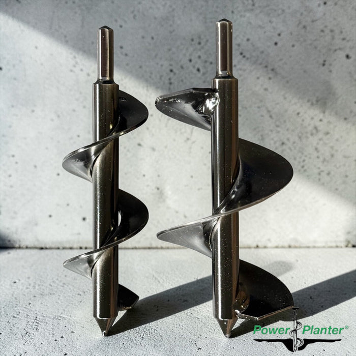 Garden Auger Starter Pack Combo (2" x 7" and 3" x 7")