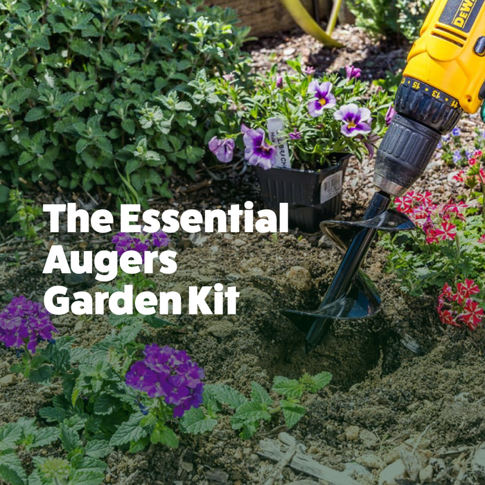 Garden Auger Starter Pack Combo (2" x 7" and 3" x 7")