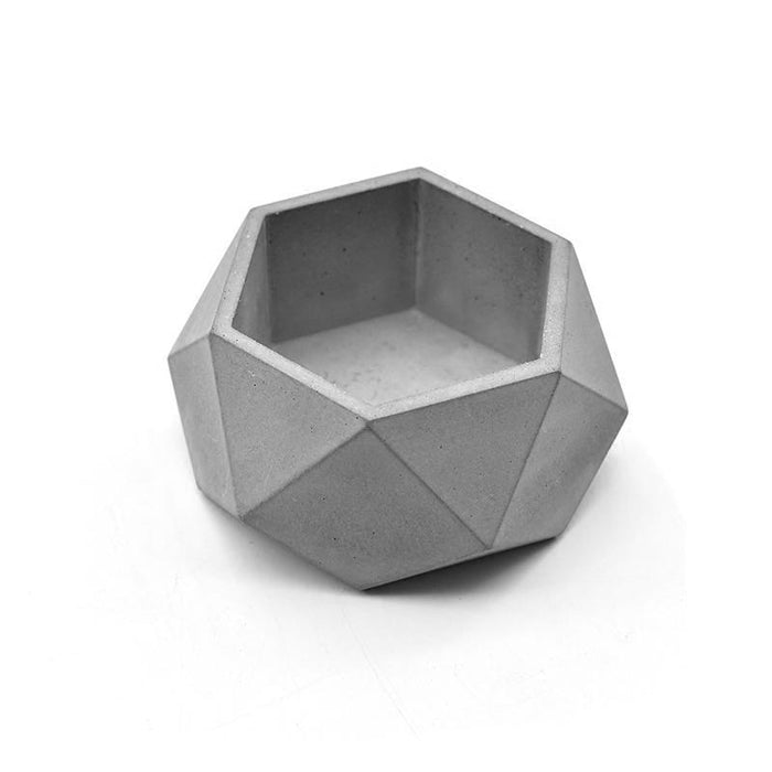 Geo Pot Silicone Mold - madmolds - Geo Pot