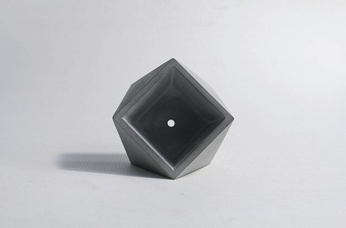 Geometric Concrete Planter Silicone Mold - madmolds - Geometric Concrete Planter