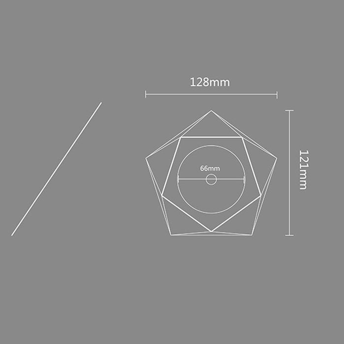 Geometric Concrete Planter Silicone Mold - madmolds - Geometric Concrete Planter