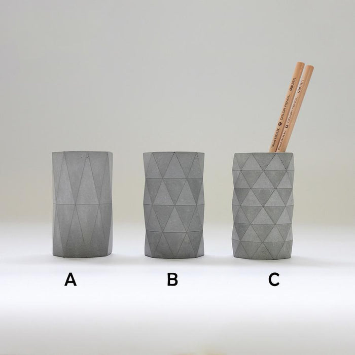 Geometry Pen Holder Mold - madmolds - Pen Holder