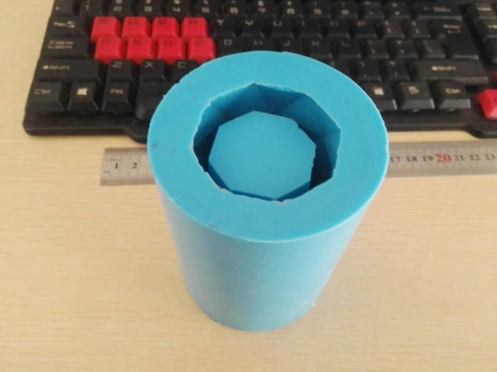 Geometry Pen Holder Mold - madmolds - Pen Holder