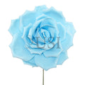 Giant Foam Rose, 16in, Light Blue (5 size options)