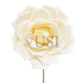 Giant Foam Rose, 16in, Nude (5 size options)
