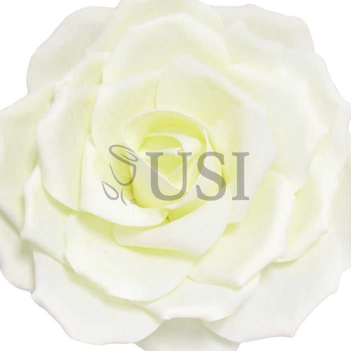 Giant Foam Rose, 20in, Cream White (5 size options)