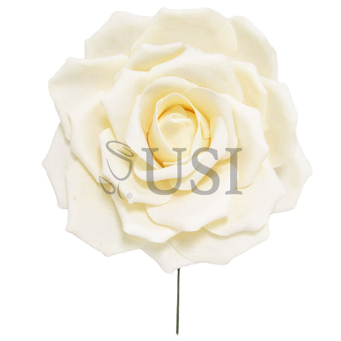 Giant Foam Rose, 20in, Nude (5 size options)