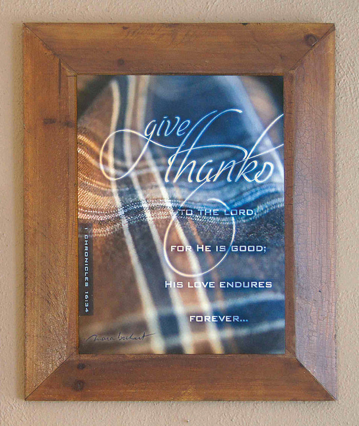Give Thanks - re–creation