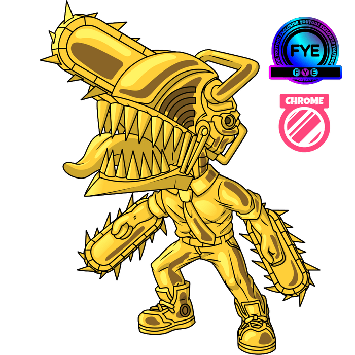 Gold Chrome Chainsaw Man