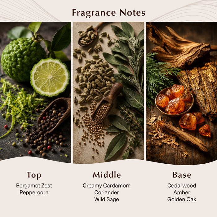 Golden Cardamom Oak Fragrance Oil