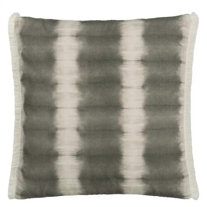 Grayton Graphite Outdoor Decorative Pillow
