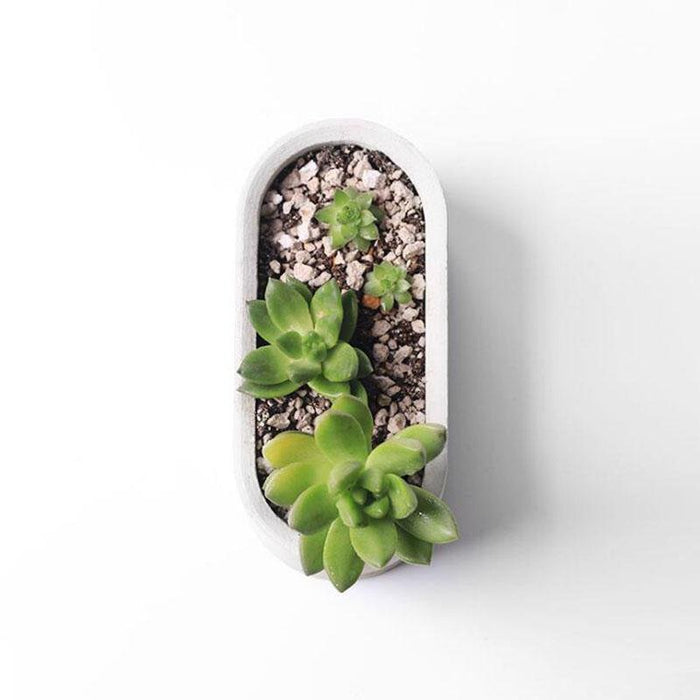 Halo planter silicone mold - madmolds -
