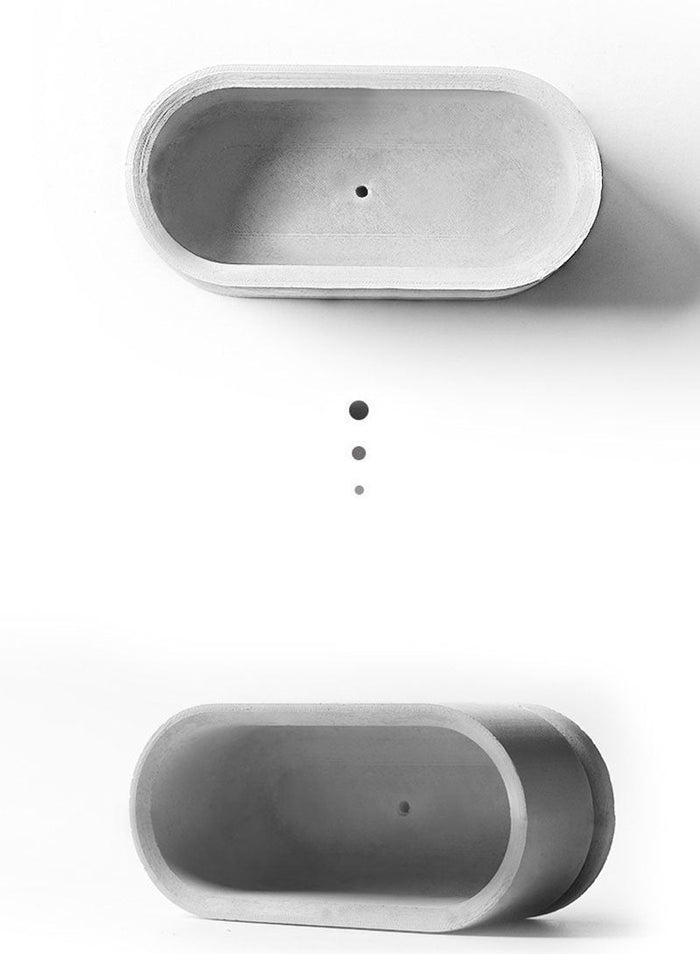 Halo planter silicone mold - madmolds -