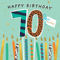 70th Birthday card men or women