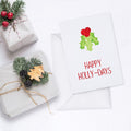 Happy Holly-days Greeting Card