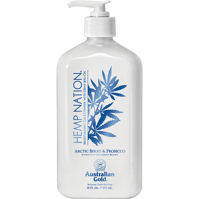 Hemp Nation Arctic Berries and Prosecco Tan Extender