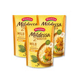 Three pouches of Hengstenberg Mildessa German sauerkraut