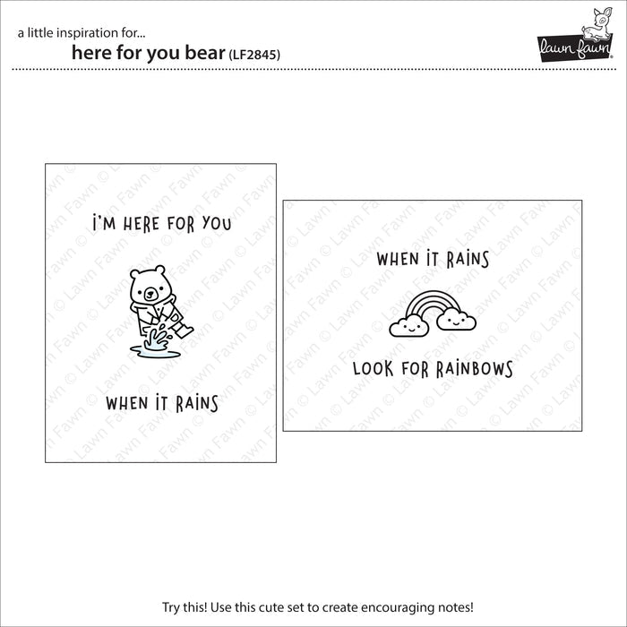 here for you bear