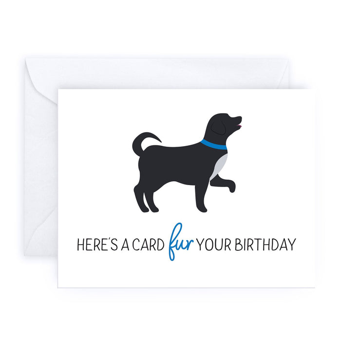Here's a Card FUR Your Birthday Greeting Card