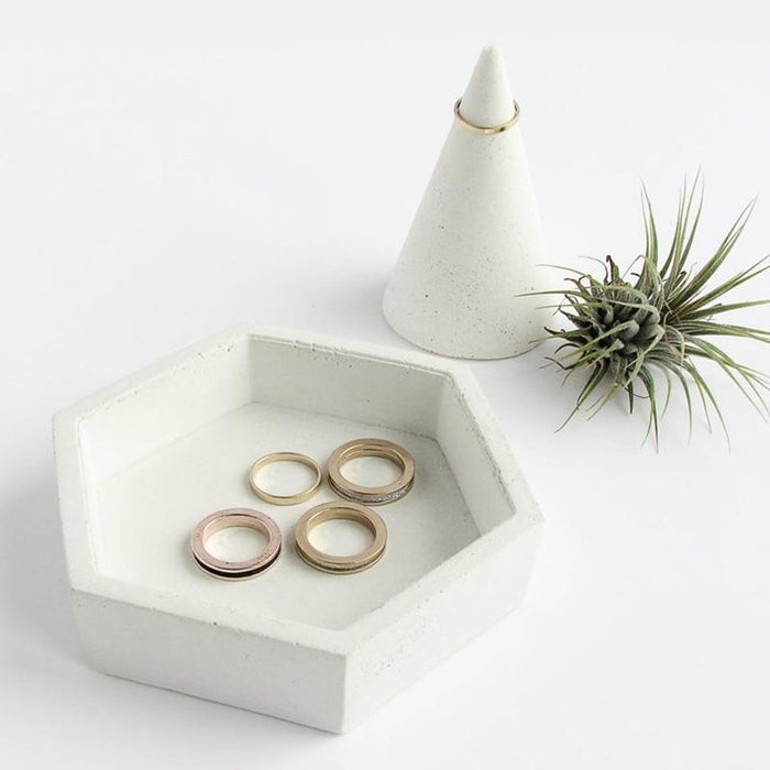 Hexago tray silicone mold - madmolds -