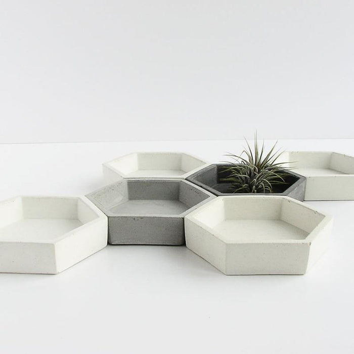 Hexago tray silicone mold - madmolds -