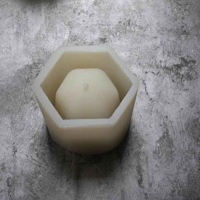 Hexagonal Flower Pot Silicone Molds - madmolds - Flower pot