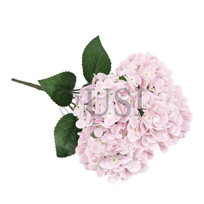 Hydrangea Flower Bush Natural Touch x5, 18in, Light Pink