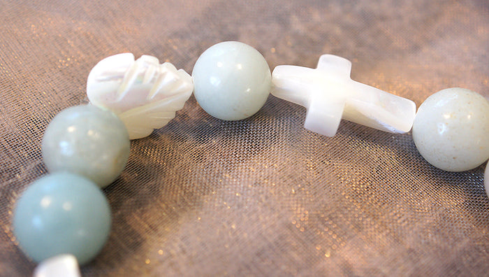 I AM HEALED - bracelet - pale shades