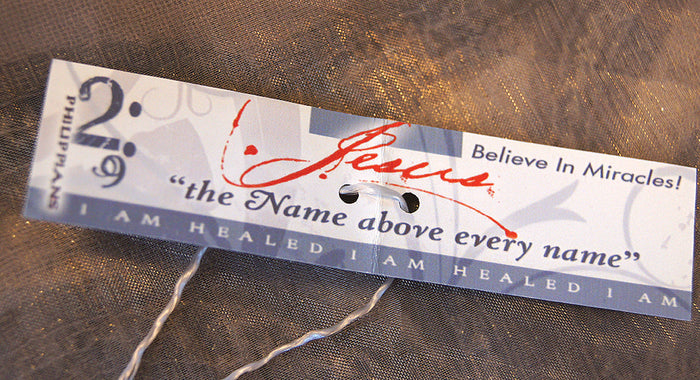 I AM HEALED - bracelet - silver