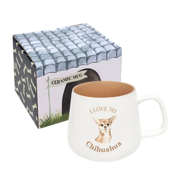 chihuahua dog mug