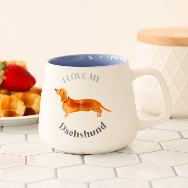 sausage dog dachshund cup