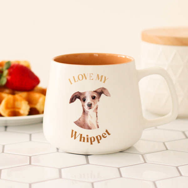 whippet dog breed mug for owner