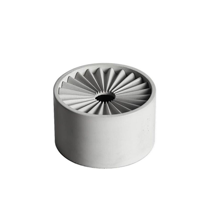 "I01" candle holder silicone mold - madmolds -