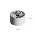 "I01" candle holder silicone mold - madmolds -