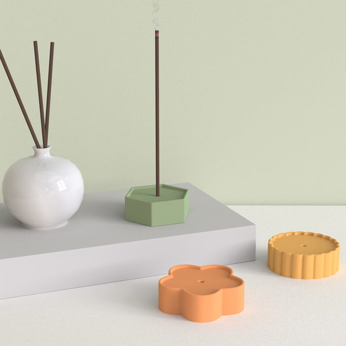 "I39" Incense holder silicone mold