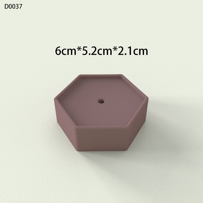 "I39" Incense holder silicone mold