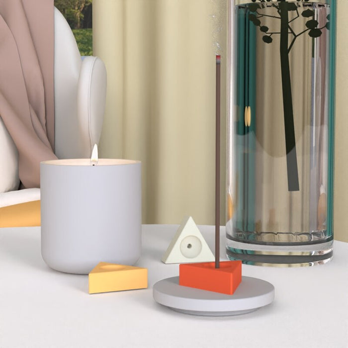 "I43" Incense holder silicone mold