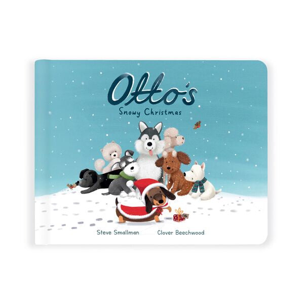 otto jellycat dog christmas book