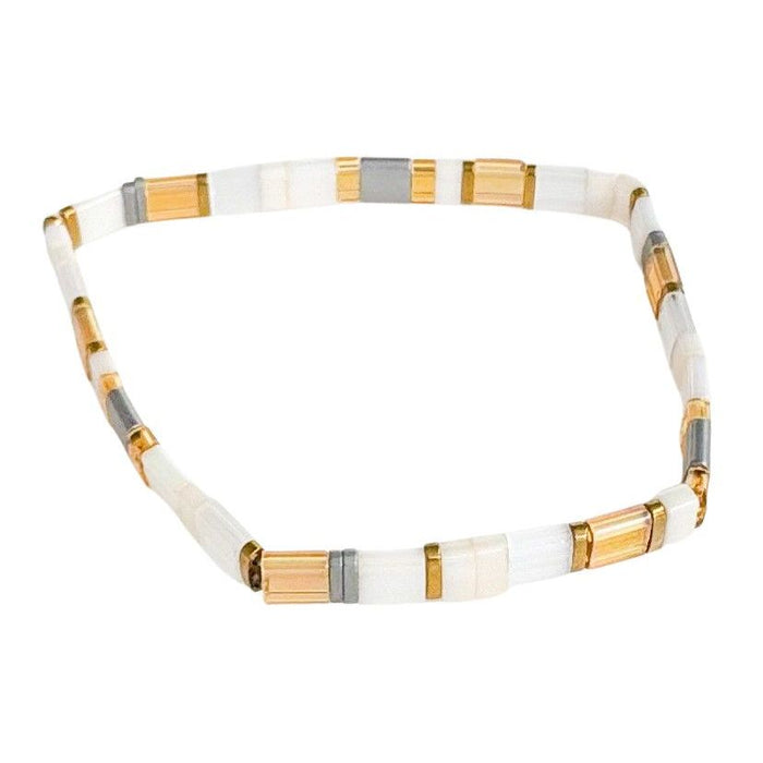 Journey Stretch Bracelet Amber