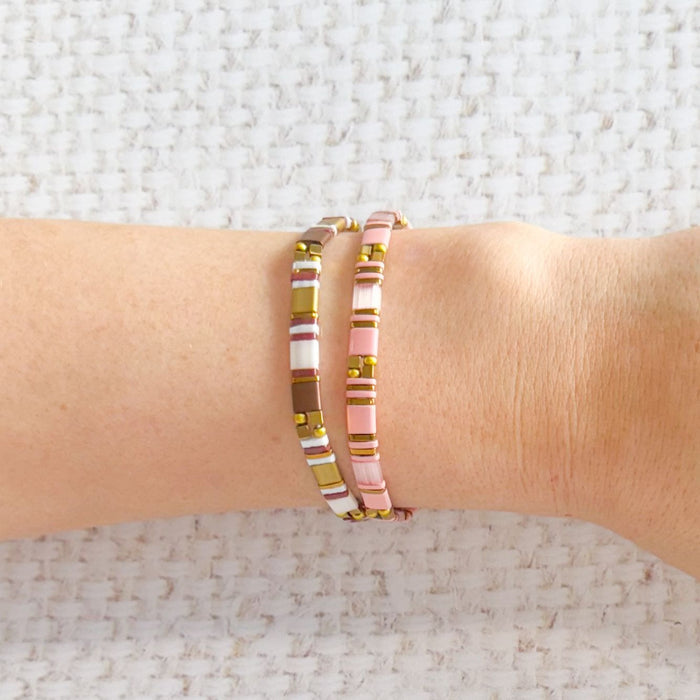 Journey Stretch Bracelet Bronze