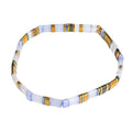 Journey Stretch Bracelet Grey Mauve