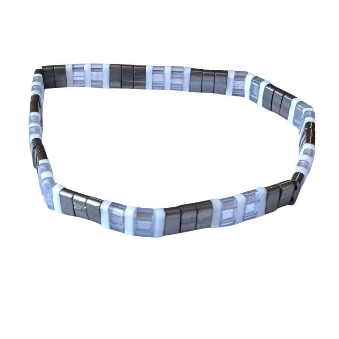 Journey Stretch Bracelet Silver