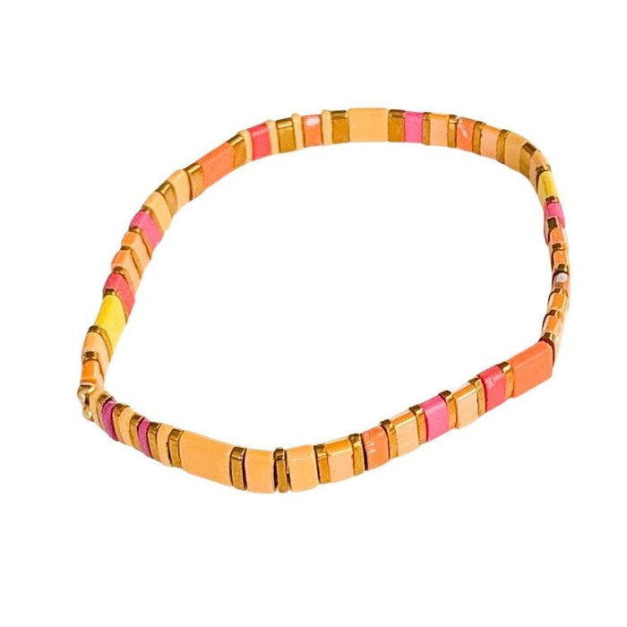 Journey Stretch Bracelet Yellow & Mustard