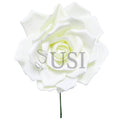 Jumbo Foam Rose, 16in, Cream White (31337 12in, 31379 20in)