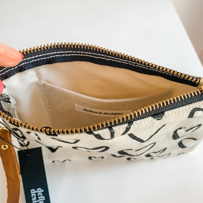 June Original Wristlet - Audrey Hearts