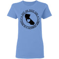 Just An Ohio Girl Living In A California World T-Shirt - T-shirt Teezalo