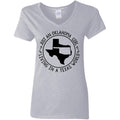 Just An Oklahoma Girl Living In A Texas World T- Shirt - T-shirt Teezalo