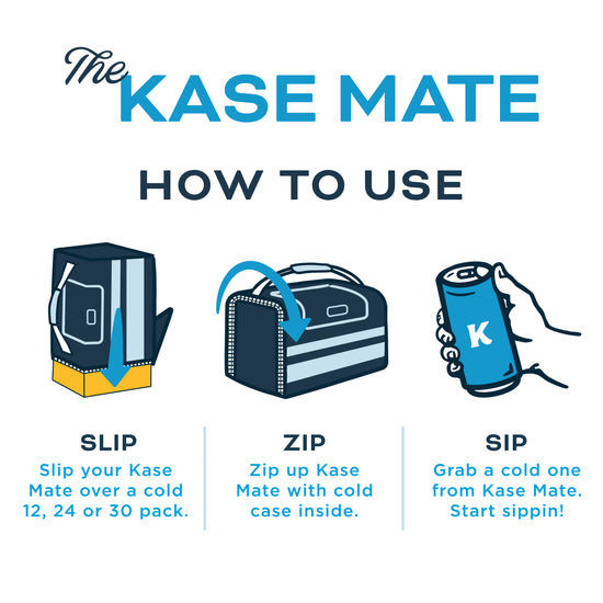 Kanga Coolers 12-pack Collegiate Kase Mate -Georgia