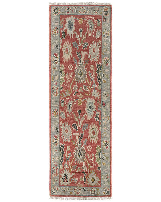 Karina Lifestyle Rug-Rust/Gray