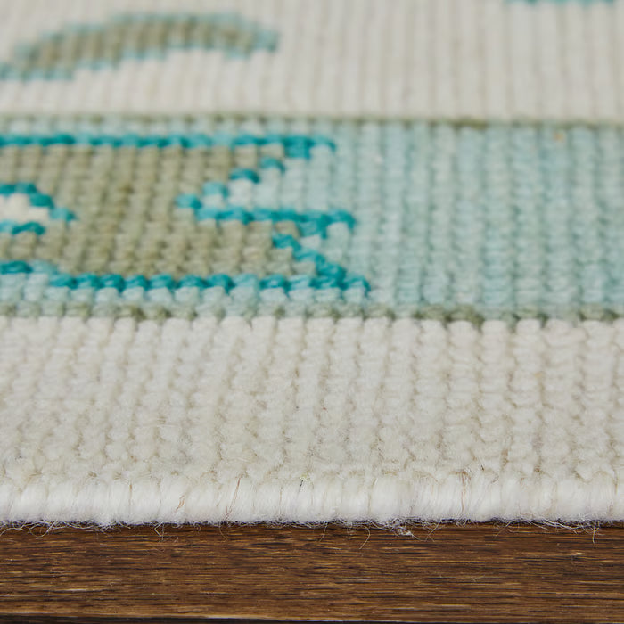 Katrina Lifestyle Rug- Ivory/Green